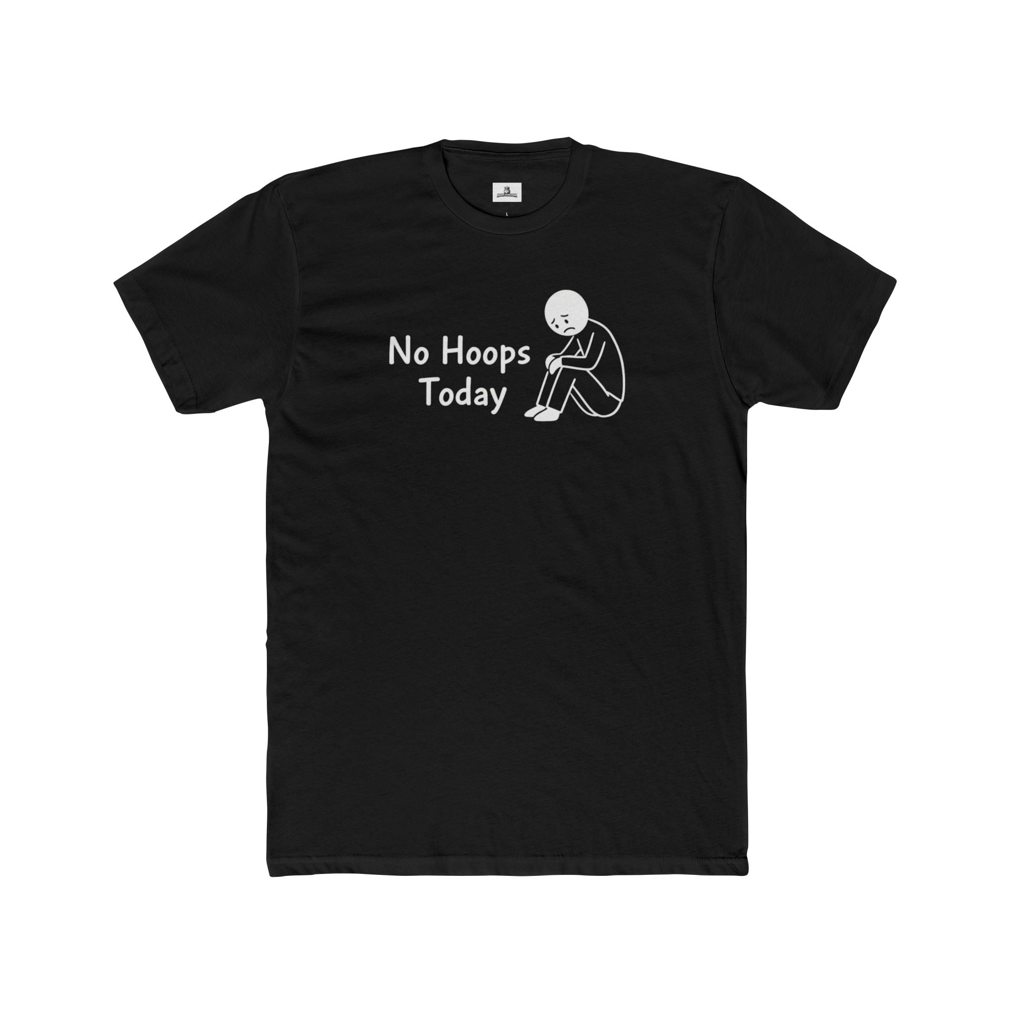 "No Hoops Today" Graphic Tee