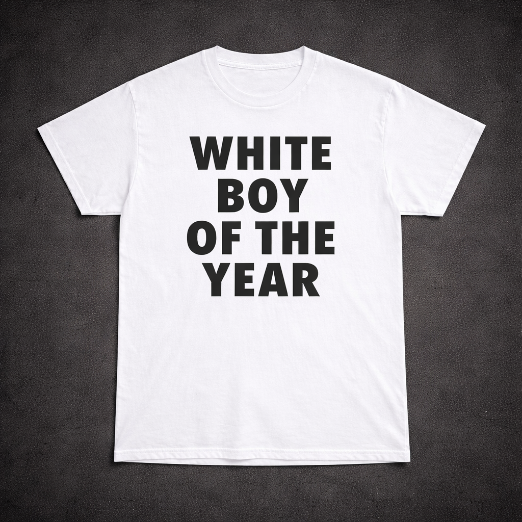"White Boy of the Year" Graphic Tee