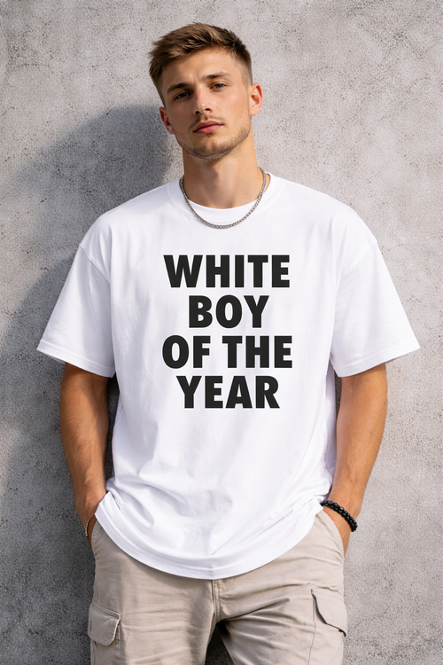 "White Boy of the Year" Graphic Tee